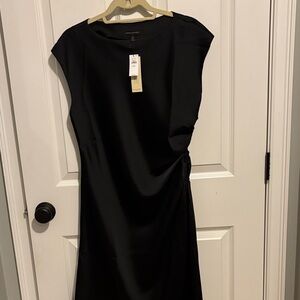 Banana Republic Classic Black Midi Dress